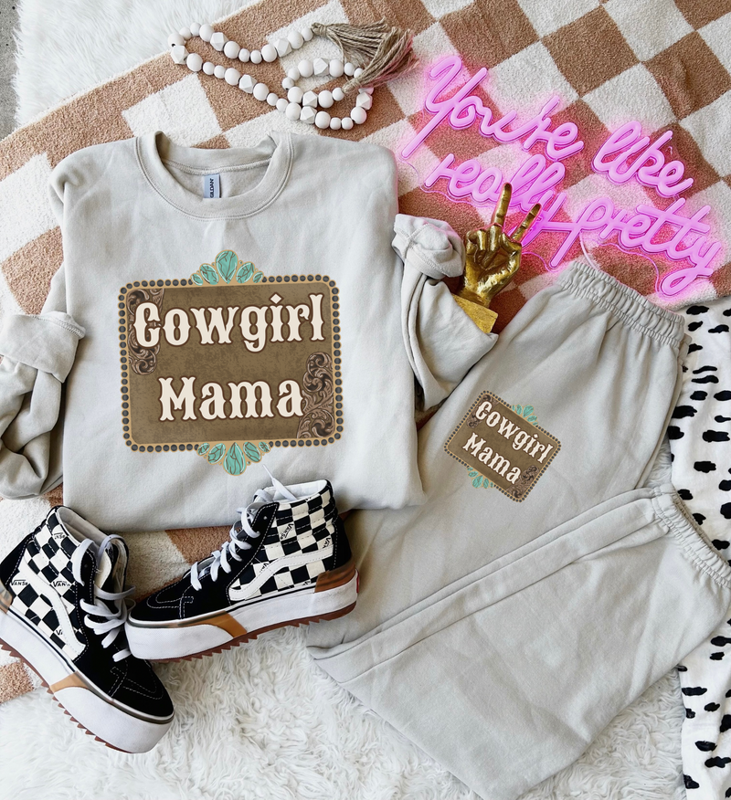 Cowgirl Mama Sweat Set